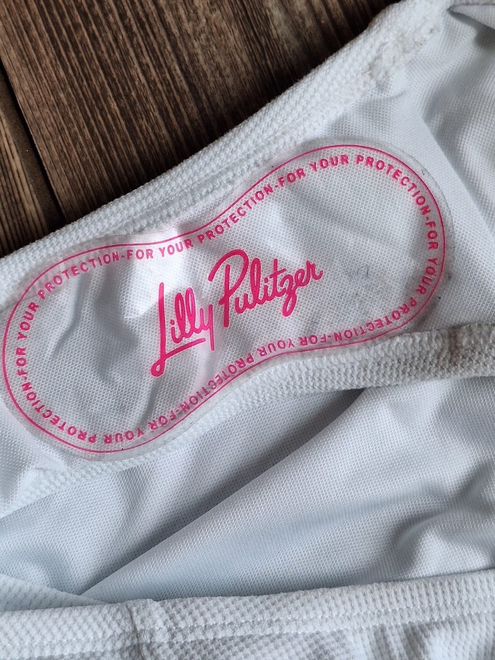 NWT Lilly Pulitzer JYN One-Piece Halter Swimsuit Resort White Classic Elegance - Picture 11 of 14